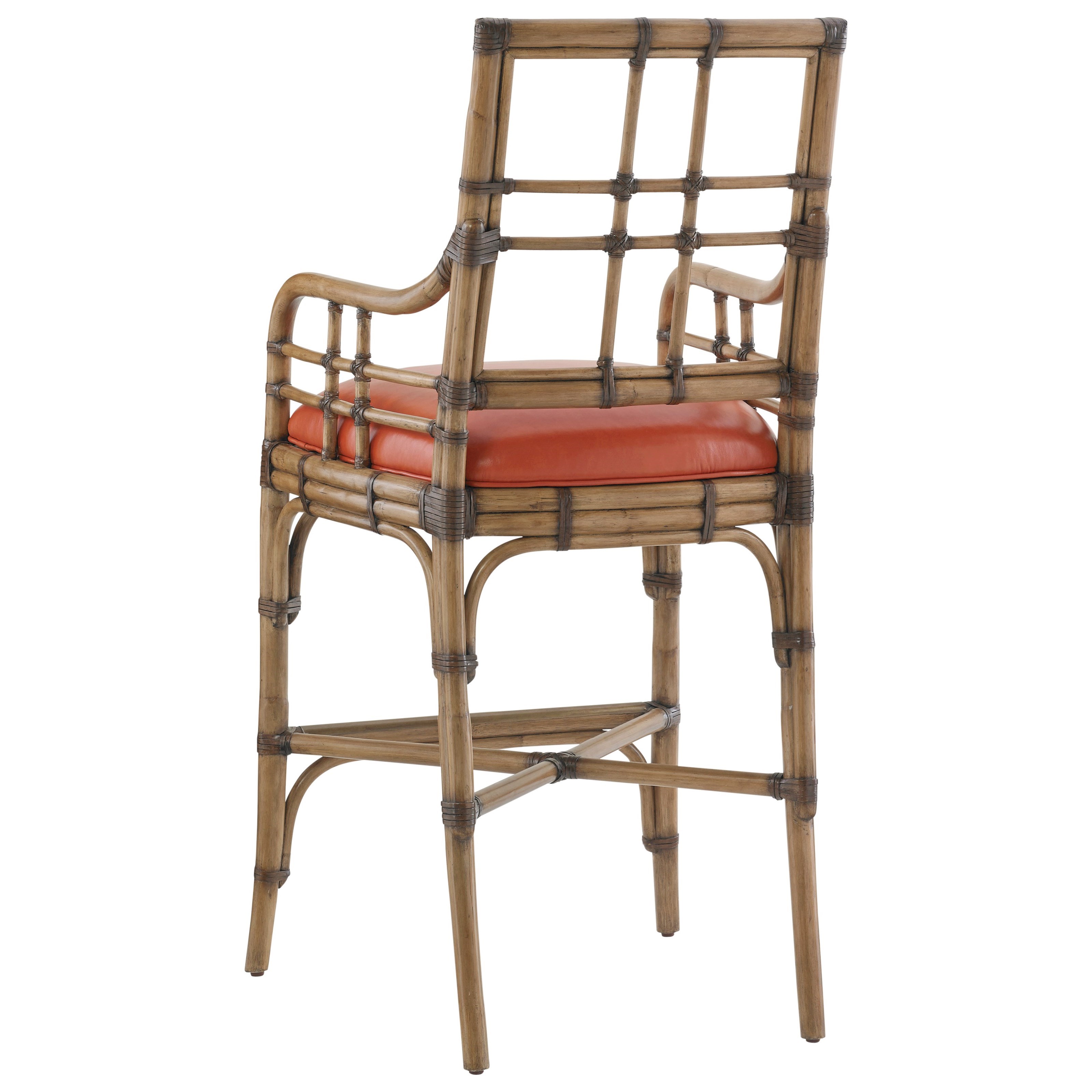 Tommy Bahama Home Twin Palms 558896 Customizable Lands End Bar Stool